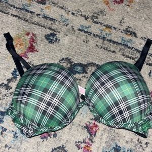 victoria secret pink super push up bra